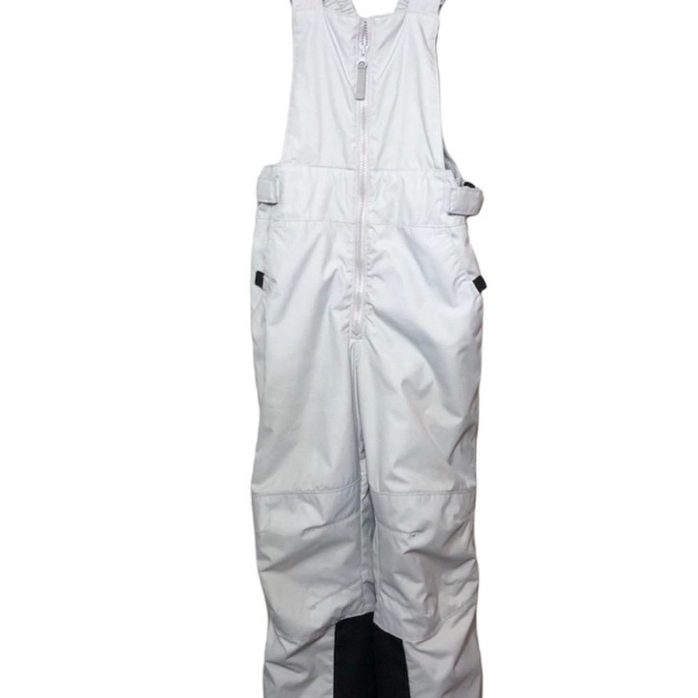 Columbia White Snow Bib Overalls size 10/12
